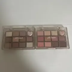 Jill leenシャイニング12色ミニアイシャドウパレット 02 05