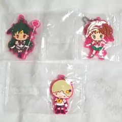 セーラームーン×サンリオキャラクターズ　ラバーマスコット　セット