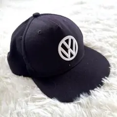 VOLKSWAGEN ロゴ ベースボールキャップ 黒
