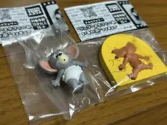 トムとジェリー　ジェリーとタフィーがいるお家フィギュア ガチャ