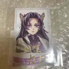 鬼滅の刃 WEBSHOPくじ 繋ぐ チェキ風ブロマイド カナエ