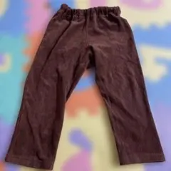 BREEZE ブラウン コーデュロイパンツ 110