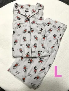 ミッキー＊マタニティパジャマ上下セットLサイズ(半袖)