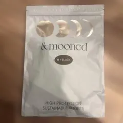 新品 ＆mooned ブラック M