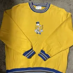 Timely Warning イエロー トレーナー L☆