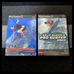 PS2ソフト【状態良し★サーフィンゲーム】２本セット