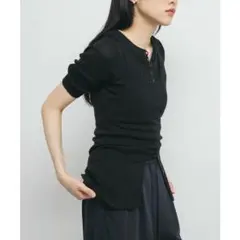 KBF フロントボタンレイヤードニットのサムネイル