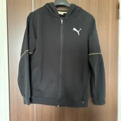 PUMA フード付きパーカー 10号 黒