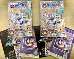 【初版・帯付・チラシ付】ONE PIECE 104 ワンピース 2冊セット