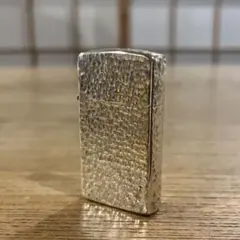 ひ*ろ様 A12431 スリムZIPPO ハンマートーン スターリングシルバー 