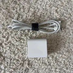 Apple製　USB-C電源アダプターとLightningケーブル