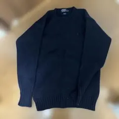 Polo by Ralph Lauren ウールニット セーター ブラック LLのサムネイル