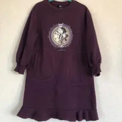 GU×UNDERCOVER 猫プリント ワンピース　120