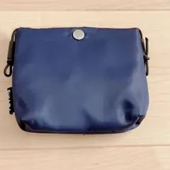 ネイビー ミニバック ショルダーポーチ 肩掛け コンパクト サブバッグ