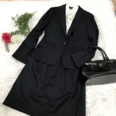 パーフェクトスーツファクトリー　セットアップスーツ　上下スーツ＋ブラウス　Ｌ