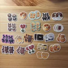 こぐまいたん 古川紙工 フレークシール まとめ売り