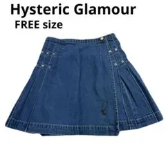 美品　Hysteric Glamour デニム ラップスカート ミニスカートのサムネイル