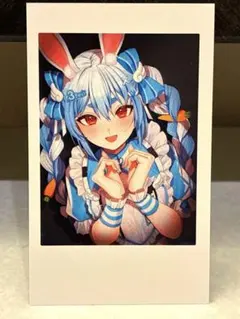 C107 ホロライブ　兎田ぺこら　チェキ風カード