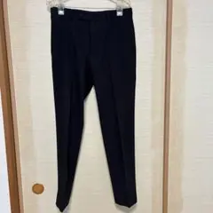 ユニクロ 紺 スラックス ウエスト79cm 股下76cm