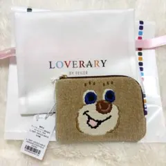 【新品タグ付き】ラブラリーバイフェイラー　ドアップテディ　L字ファスナーポーチ