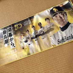 ホークス　開幕戦　タオル