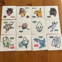 ポケモンパンシール セット12枚