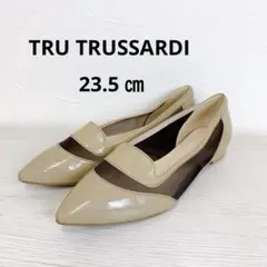 TRU TRUSSARDI ポインテッドトゥパンプス