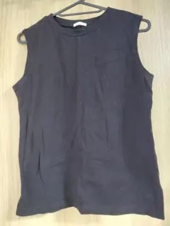 GU ノースリーブ Tシャツ Sサイズ 黒
