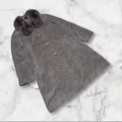 アンゴラ❤【ハイグレード】（11）ファー ロング コート ブルーフォックス