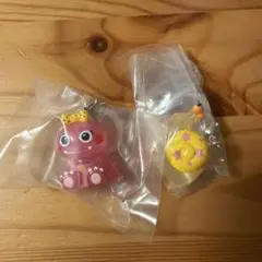 ざわざわ森のがんこちゃん めじるしアクセサリー　2点セット