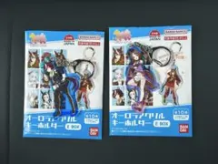 ウマ娘　オーロラアクリルキーホルダー　タニノギムレット　ツルマルツヨシ