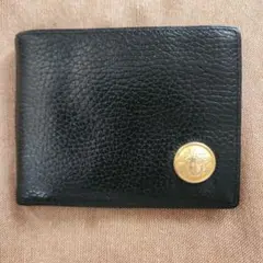 GIANNI VERSACE 二つ折り財布 ゴールドメデューサ ブラックのサムネイル