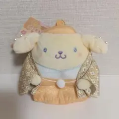 ポムポムプリン　ゆめふわおもてなしボールチェーン　着物 サンリオ