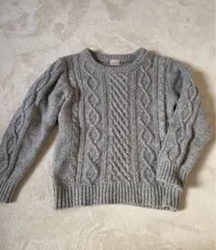 petitmain プティマインケーブルニット