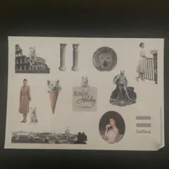 SoftBank Roman Holiday シール ステッカー　上戸彩