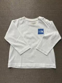 THE NORTH FACE ホワイト長袖Tシャツ 80cm