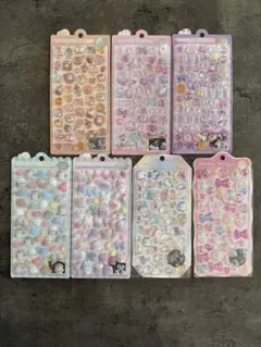 【正規品】ボンボンドロップシールオリジナル　7点セット