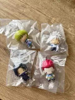 HUNTER×HUNTER めじるしアクセサリー 4種セット　キルア　ヒソカ