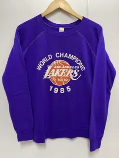 ビンテージ NBA レイカーズ 1985 スウェット M アメリカ製のサムネイル