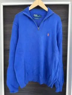 ポロ・ラルフ・ローレン ジップアップニットセーター