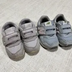 ニューバランス　ベビーシューズ　2足セット　各12㎝