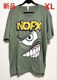 新品　NOFX ファイナルツアーTシャツ　XL オリーブグリーン