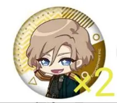 A3! オリジナル 缶バッジ ファミマ 摂津万里 万里 2個セット