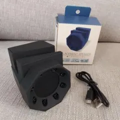 Placement Speaker 置くだけスピーカー ブラック ポータブル