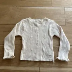 petit main アイボリー トップス 90㎝