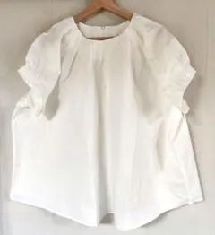 ITEMS URBANRESEARCH ホワイト ノースリーブ シャツ F