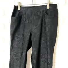 【美品】 ETERNO BELLEZZA ストレッチパンツ　日本製　黒　38