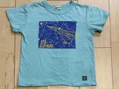 ケーピーボーイ　地図プリント Tシャツ 110