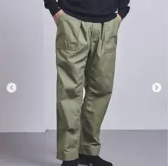日本製【UNITED ARROWS】バックサテンファティーグパンツ　SIZEM