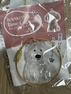 けだまだま入れ ガチャ 犬 毛玉 キーホルダー キーリング